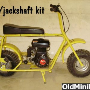 Yellow DB30 with jackshaft kit