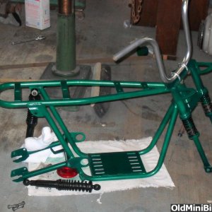 Assembled frame