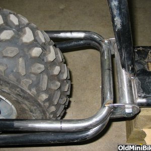 Baja swingarm