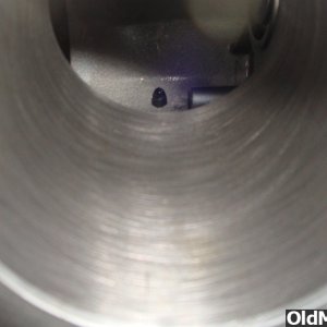 Freahly bored cylinder