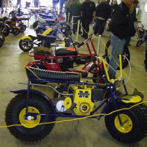 2010 Old School mininbike show