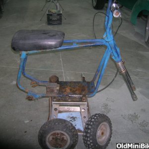 mini bike springer front end