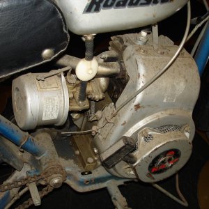 1970 Rupp Roadster Engine Right