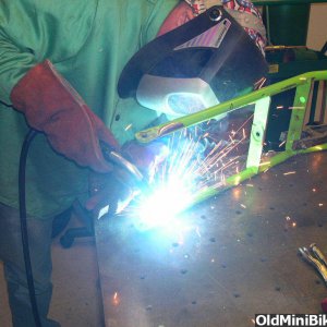 welding on the forks