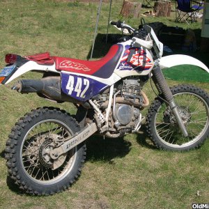 96 Honda XR600 this is the best dirt bike I ever owned