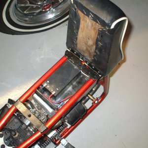Mini Battery Box/Switch/Hinged Seat