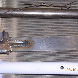 kickstand mount bracket to bolt on rather than weld