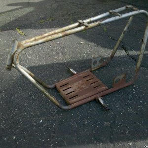 jamesc's bonanza frame i worked on pegs and rails
