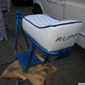 my rupp project bike kenny seat