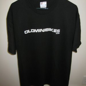 OldMiniBikes T-Shirt Front
