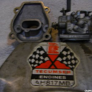 old school tecumseh 2 stroke, before rebuild