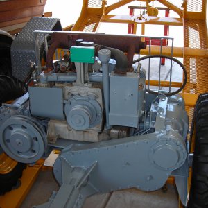 Set engine onto base