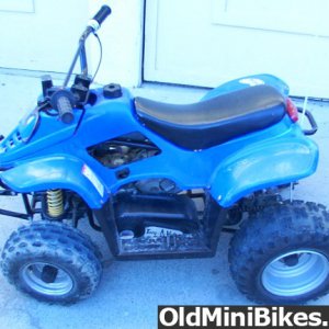 My sons 70cc quad with 5.5 briggs and stratton with a tav2