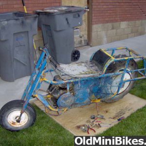OLD  ODD  SCOOTER