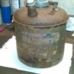 old gas can