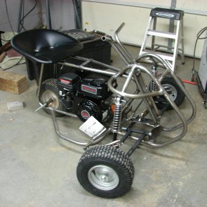 home built reverse trike