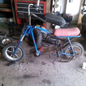 unknown mini bike