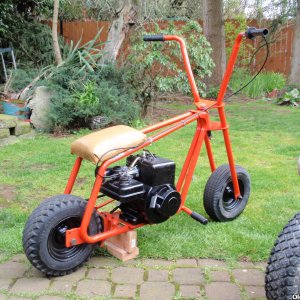 $50.00 Mini bike frame - Briggs and Stratton | OldMiniBikes.com