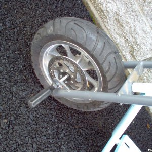 Asuza drag bike front tire