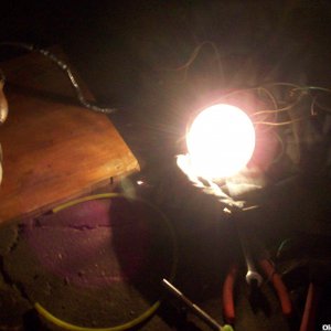 Lighted Briggs 5 horse electric start