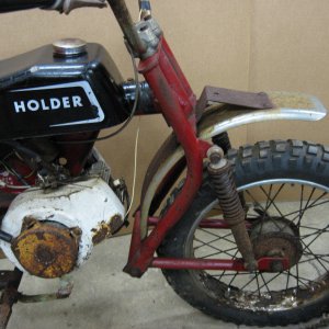 1972 Holder 125    2-stroke minibike