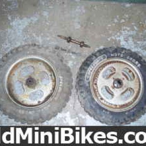 rupp dirt bike rims and tires
