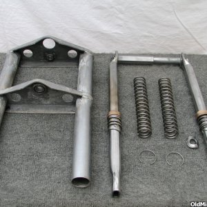 Powell Challenger Disassembled Front Fork Lower Section