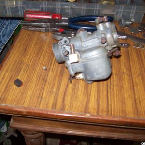 vintage Zenith bowl carburetor