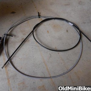 Minibike Throttle Cable and Lawnmower Throttle Cable