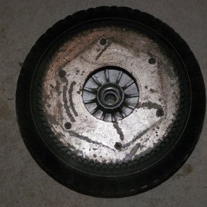 another left view of rear wheel