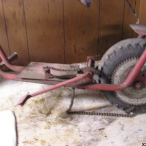 wren brake lever/engine plate detail