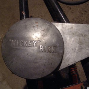 Mickey Thompson minibike clutch guard