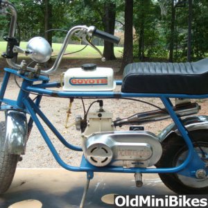 1969 Kawasaki Coyote MB-1 | OldMiniBikes.com