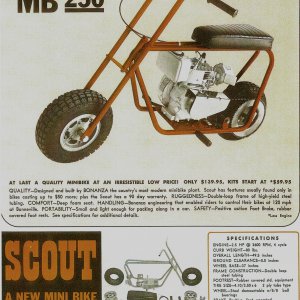 Bonanza "Scout" MB 250 Brochure