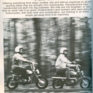 Mini Bike Review 1972