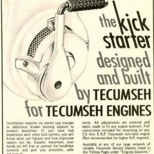 Tecumseh Kick Starter