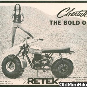 Racy Retek Ad, Pushing the limit in '72