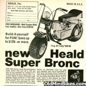 Heald Super Bronc Ad 1972