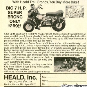 Heald Super Bronc Ad