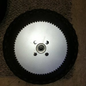 Sprocket Painted And Installed