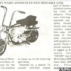 Montgomery Wards Article 1970