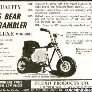 Flexo Big Bear Scrambler 3-1966
