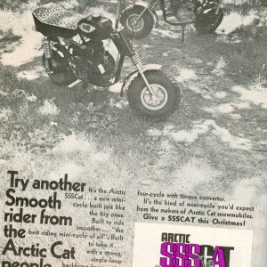 Arctic Cat Ssscat Ad '70