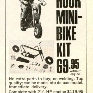 Bonanza Kit Ad 1968
