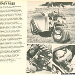 Track & Sports Easy Rider