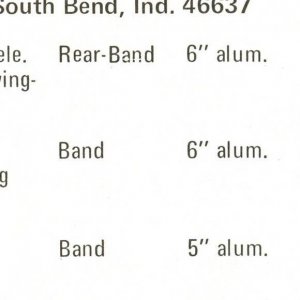 CCS Specs December 1970