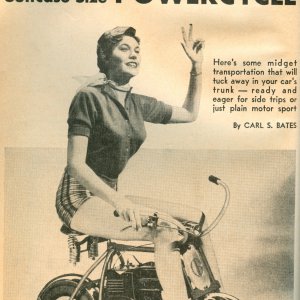 Science and Mechanics Power Cycle 1960