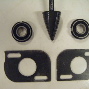 Homemade J.shaft plates Cat R4015