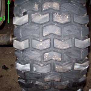 simplicity 50-10 turf killer grooved tire
