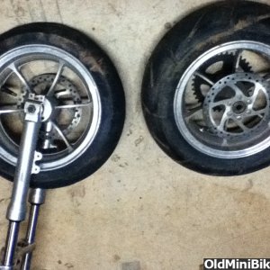 pocket bike rim/tire